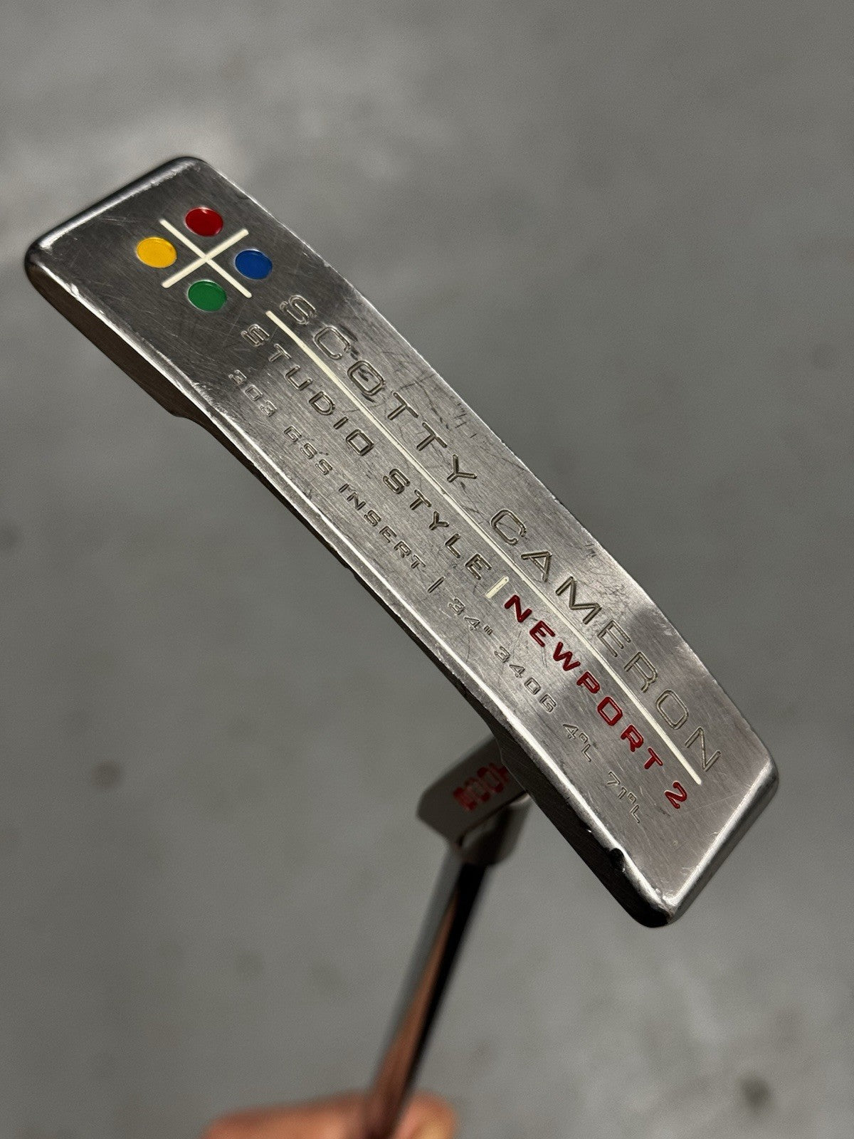 Scotty Cameron Studio Style Newport 2 Putter 34 Inch