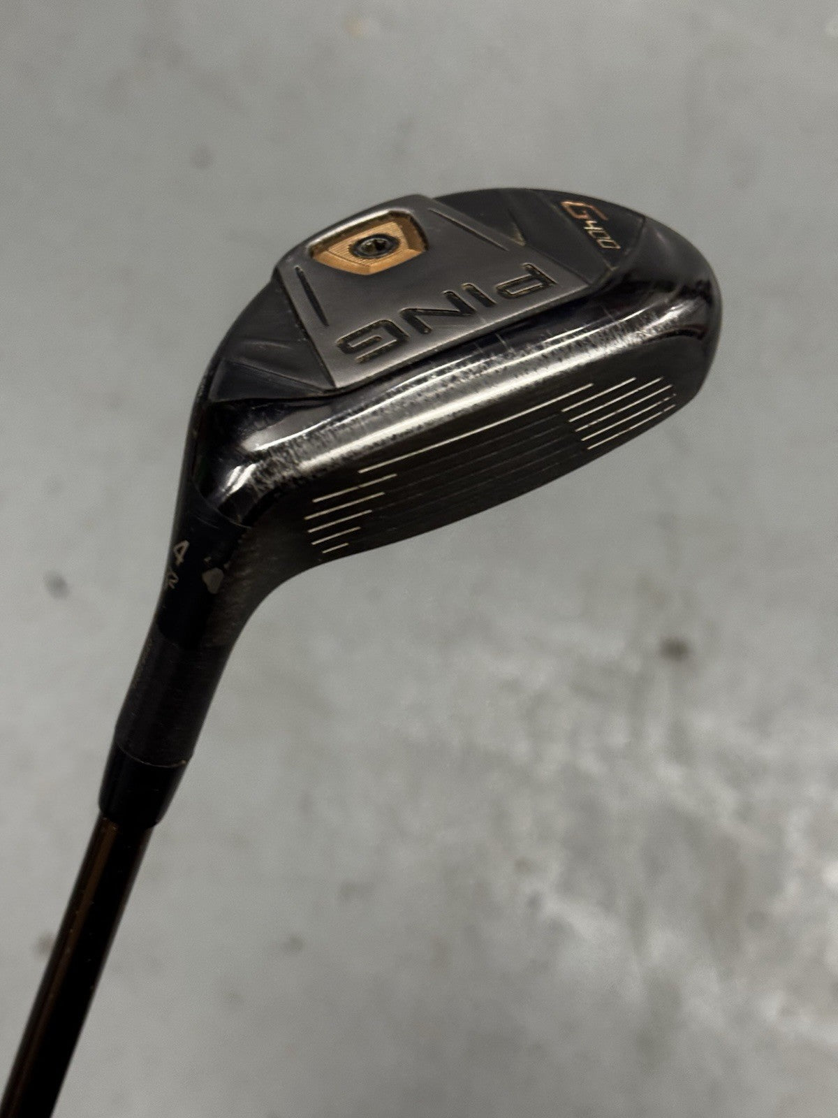 Ping G400 #4 Hybrid 22 Degree Senior Flex Ping Alta CB 70 Shaft