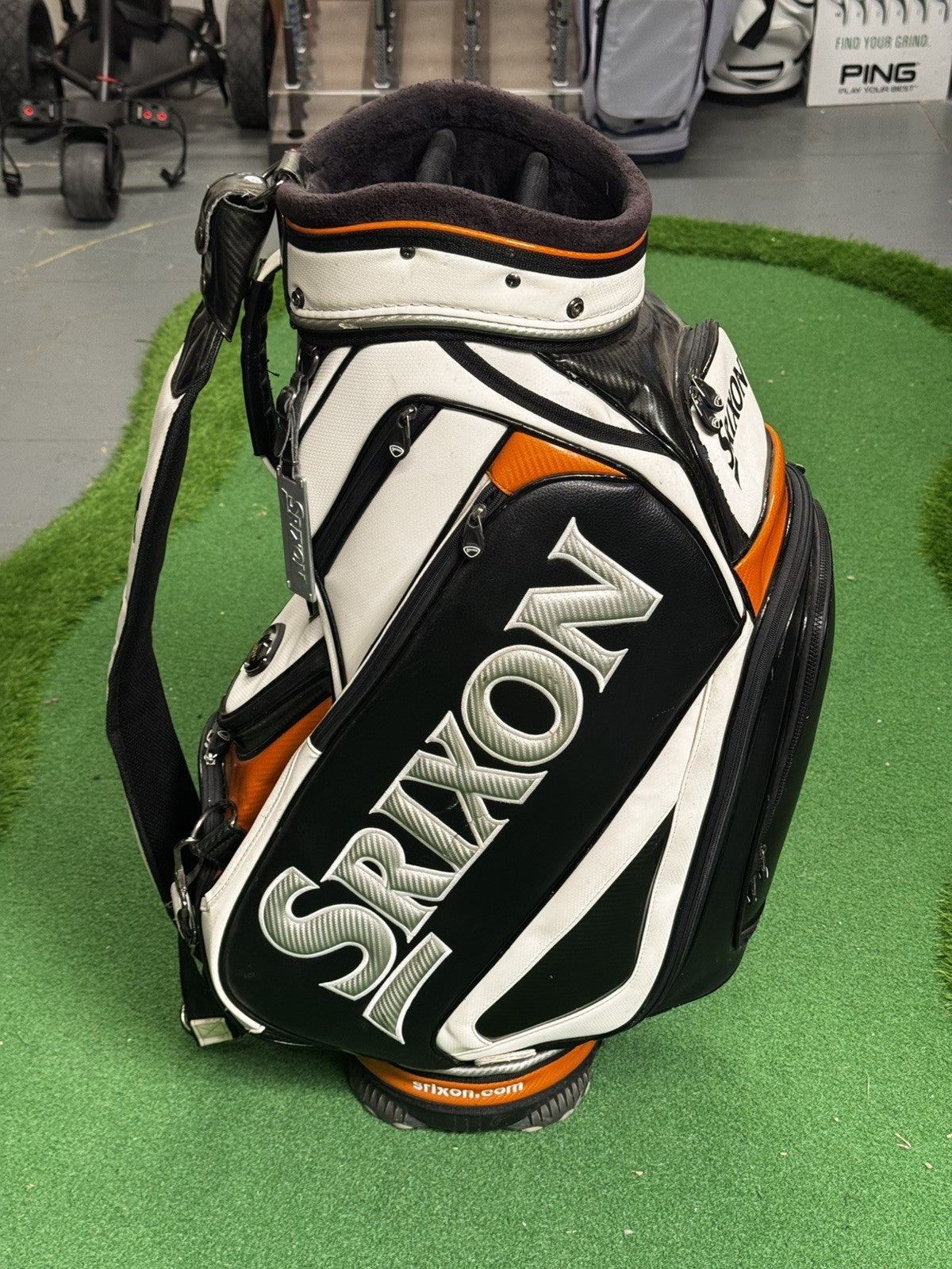 Srixon Tour Staff Bag White/Black/Orange
