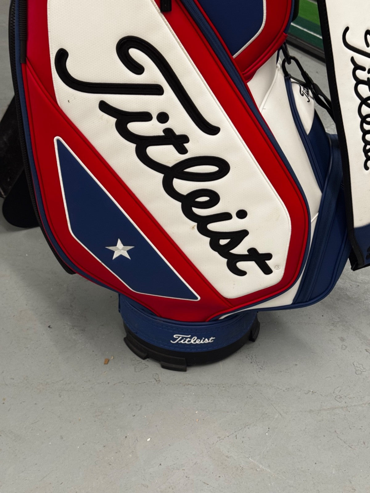 Titleist Limited Edition US Major Tour Staff Cart Bag  *used*