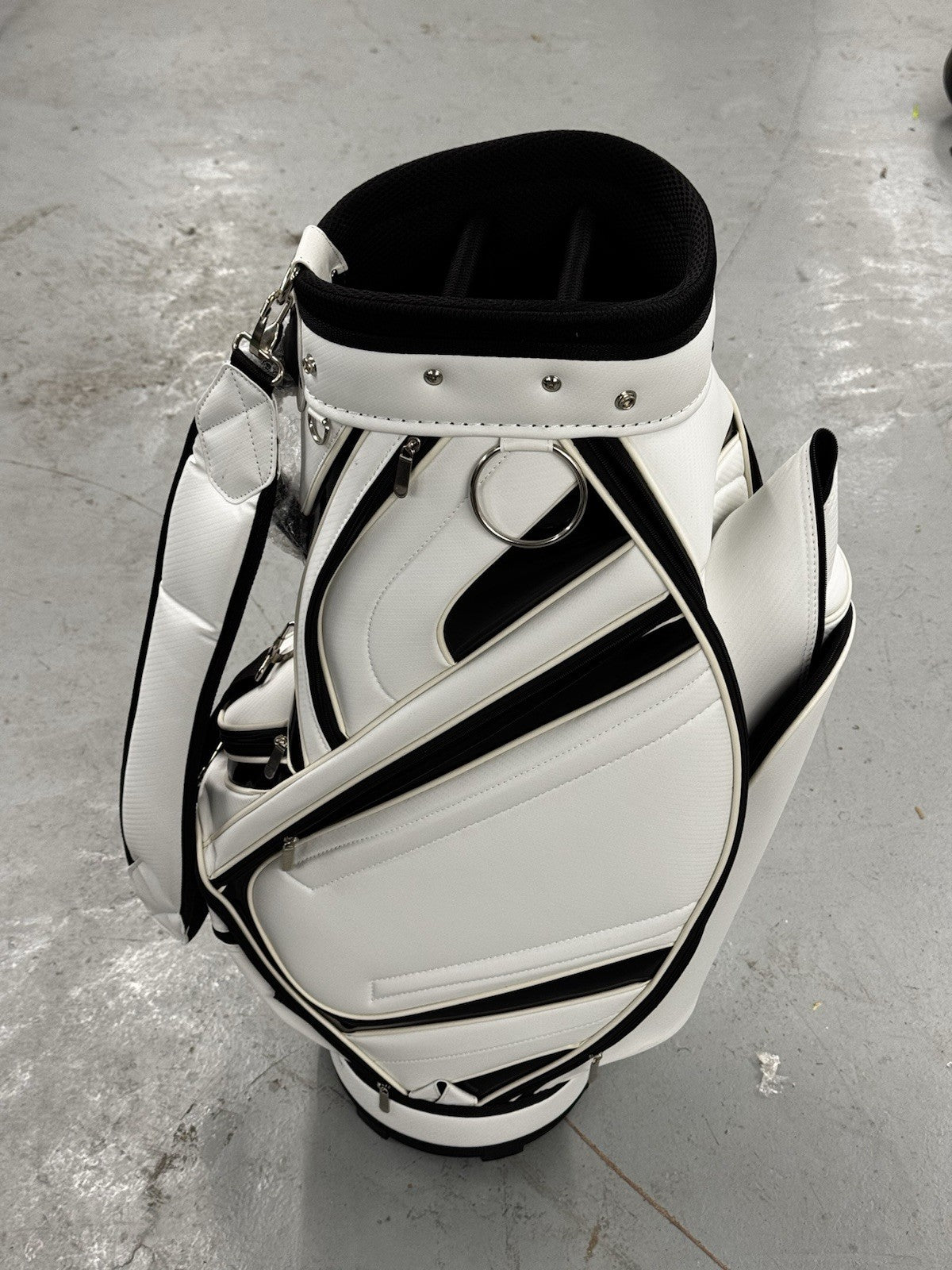 Generic White Golf Cart Bag *NEW*
