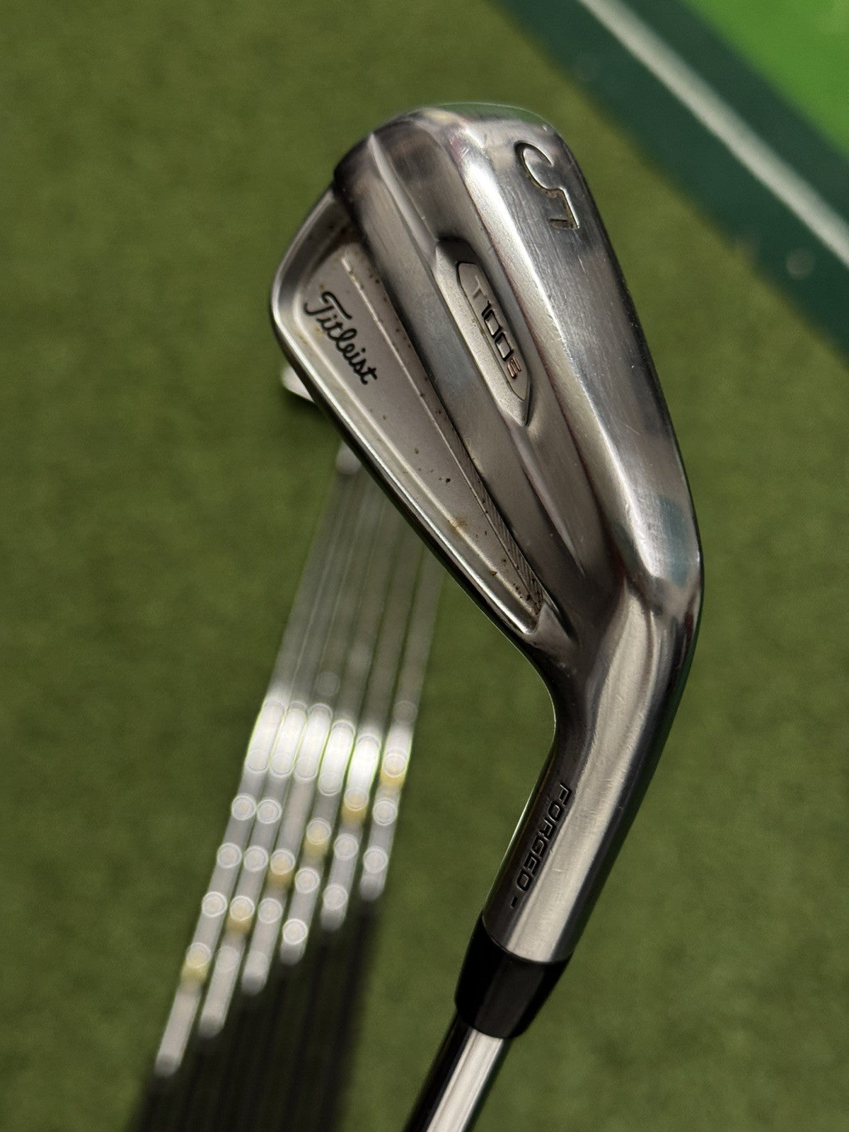 Titleist T100s 2021 Iron Set 5-GW Dynamic Gold X100 Shafts