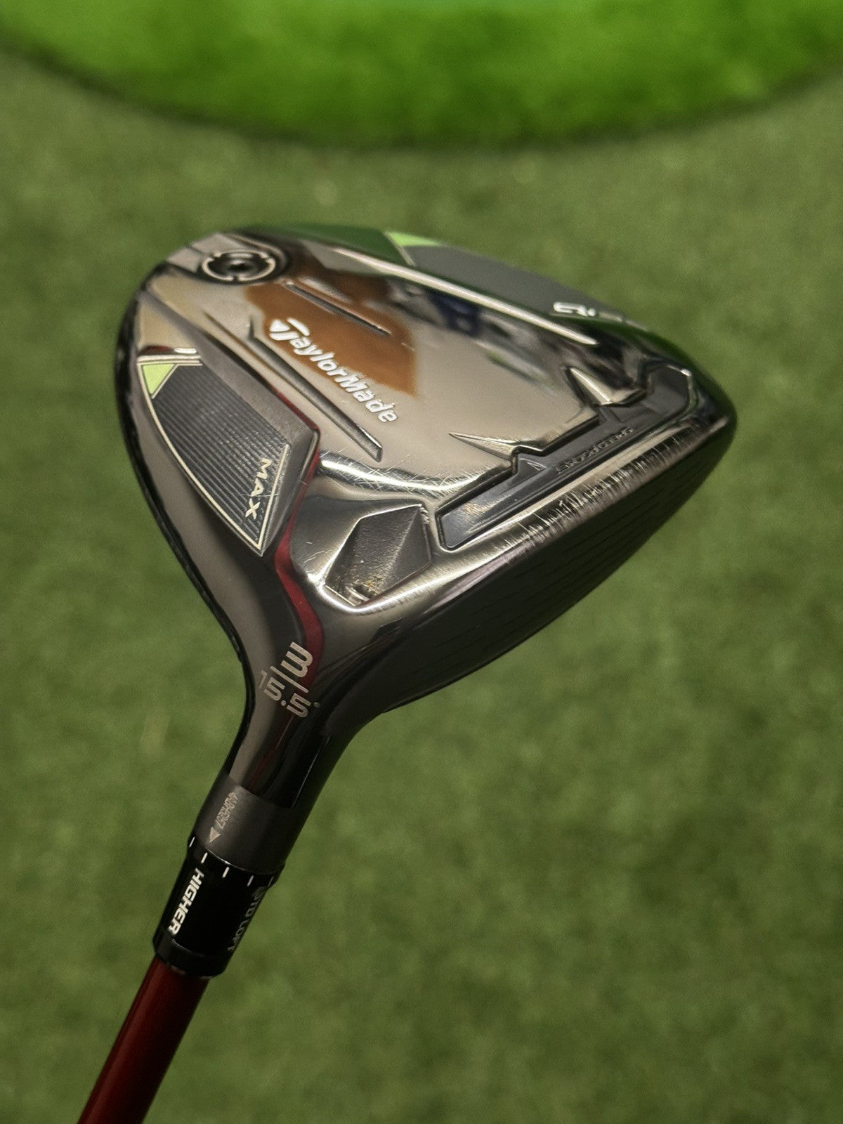 Taylormade Qi35 Max 3 Wood 15.5 Degree Regular Flex Shaft -1 inch 