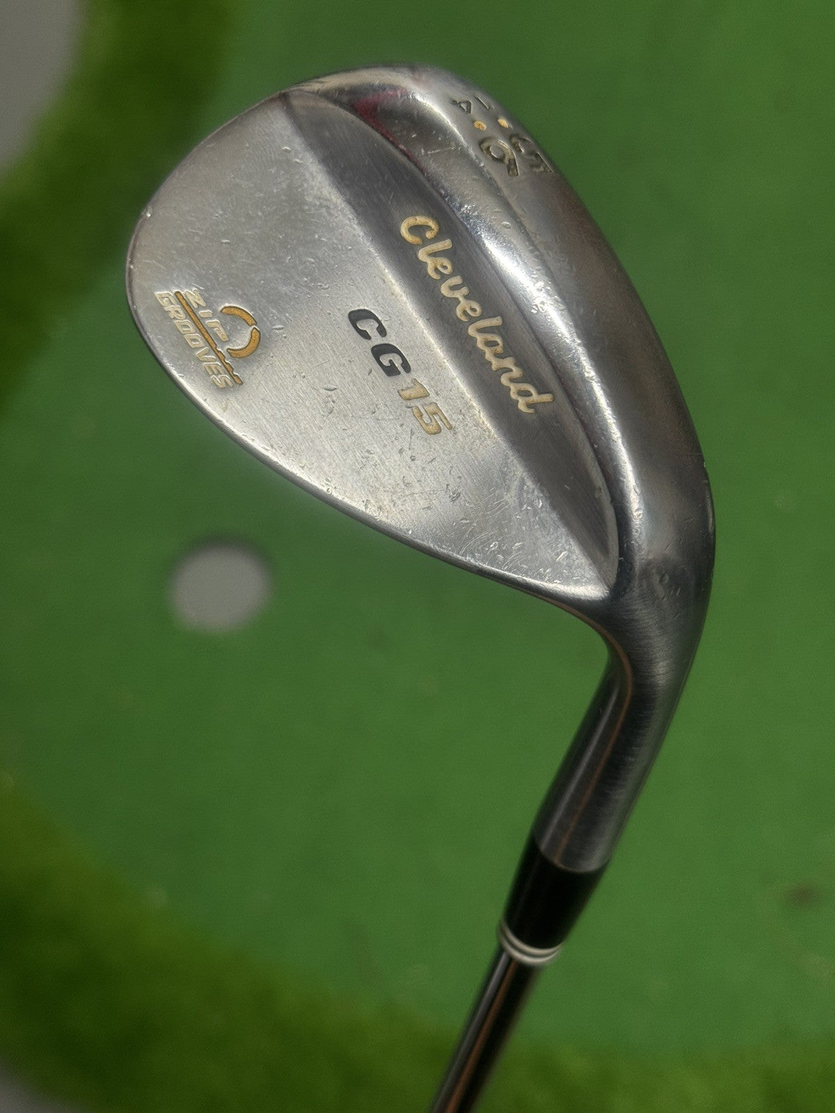 Cleveland CG15 Forged 56 Degree Sand Wedge Wedge Flex Steel Shaft 
