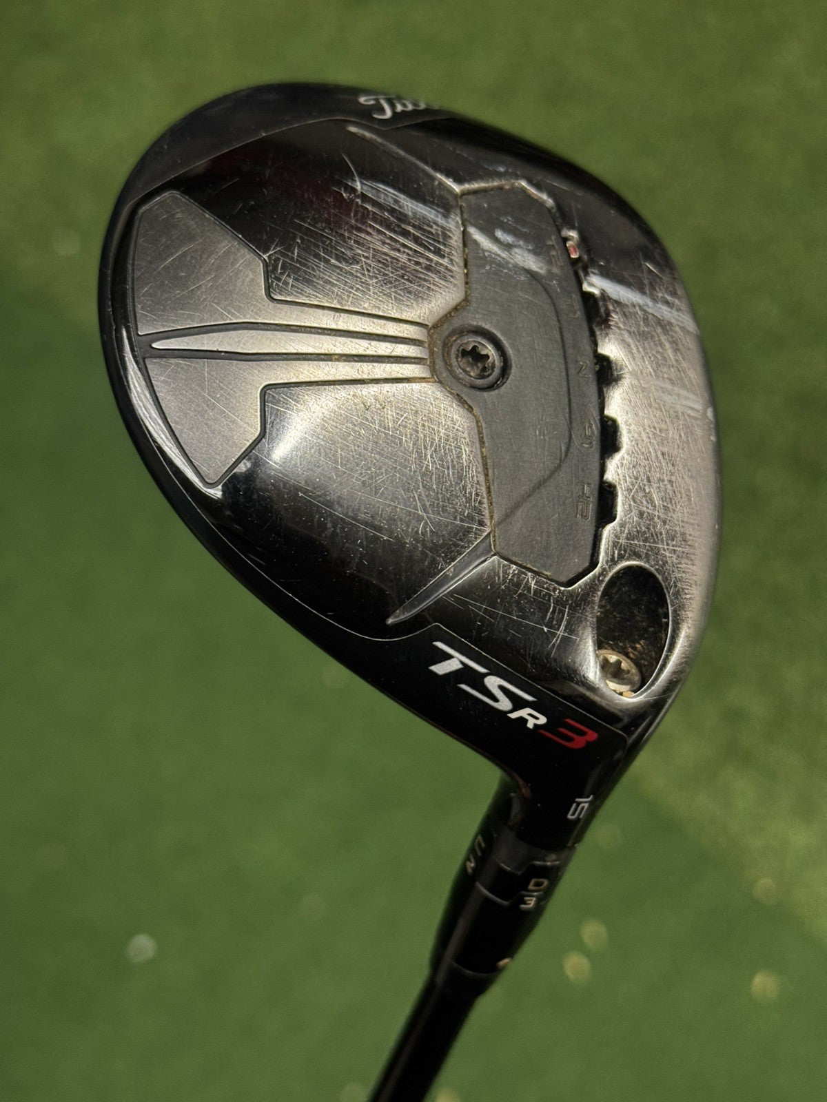 Titleist TSR3 3 Wood 15 Degree X Stiff Flex HZRDUS Shaft