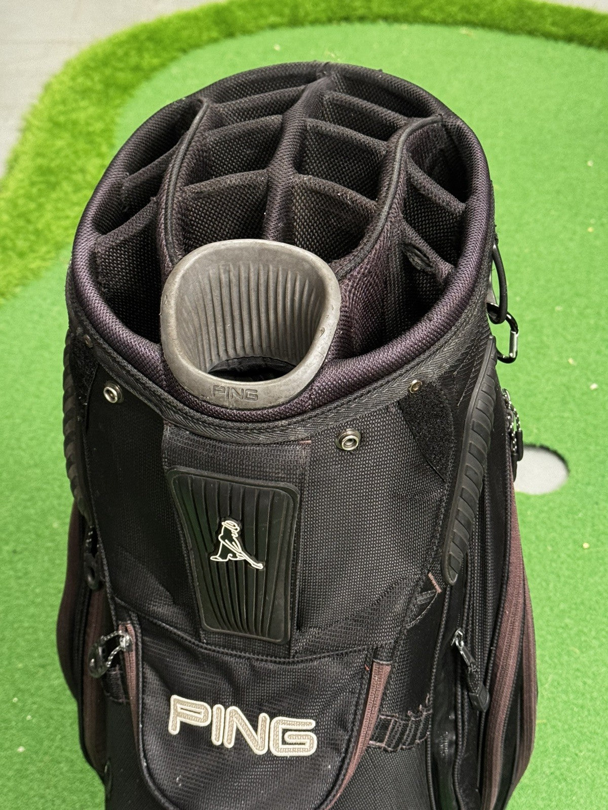 Ping Golf Black Cart Bag 14 Way 