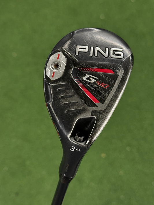 Ping G410 #3 Hybrid 19 Degree Regular Flex Ping Alta CB Red 70 Shaft