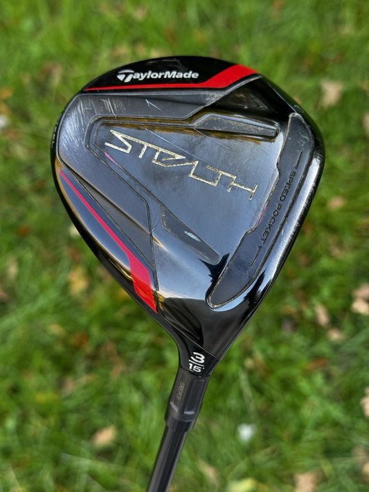 TAYLORMADE STEALTH #3 WOOD 15° VENTUS RED REGULAR FLEX SHAFT
