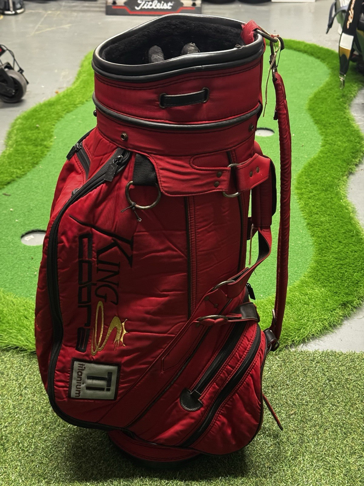 Cobra King TI Titanium Vintage Tour Bag