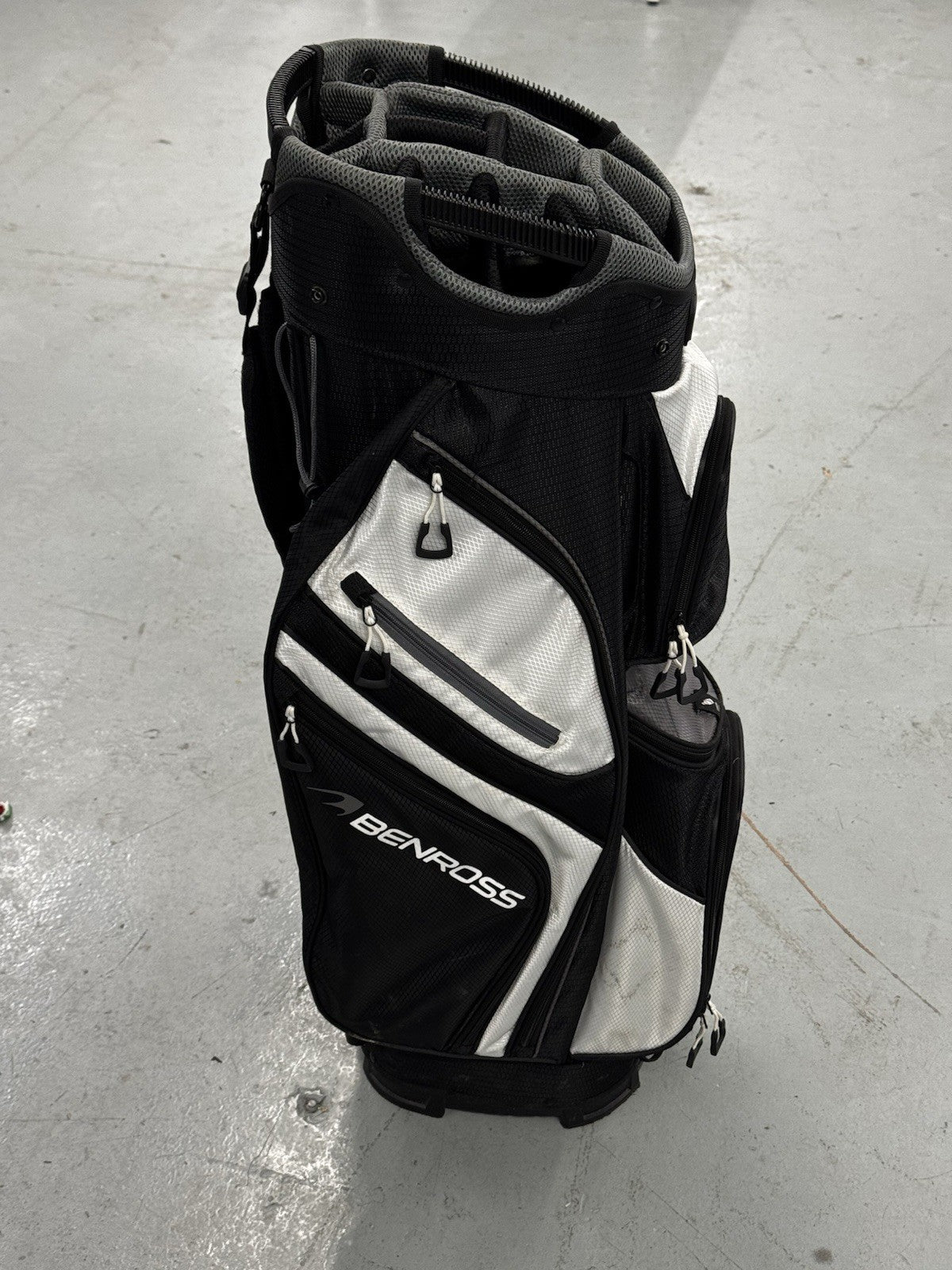 Benross Pro 2.0 Cart Bag BLACK/WHITE