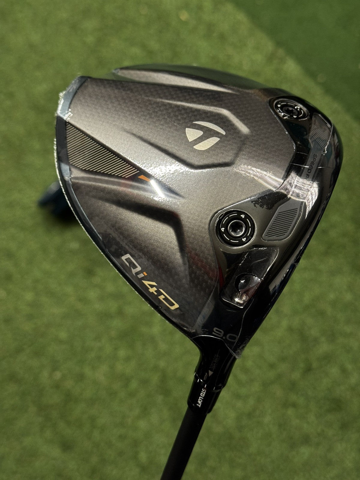 Taylormade Qi4D Driver 9 Degrees Stiff Flex 50 S REAX Shaft *NEW*