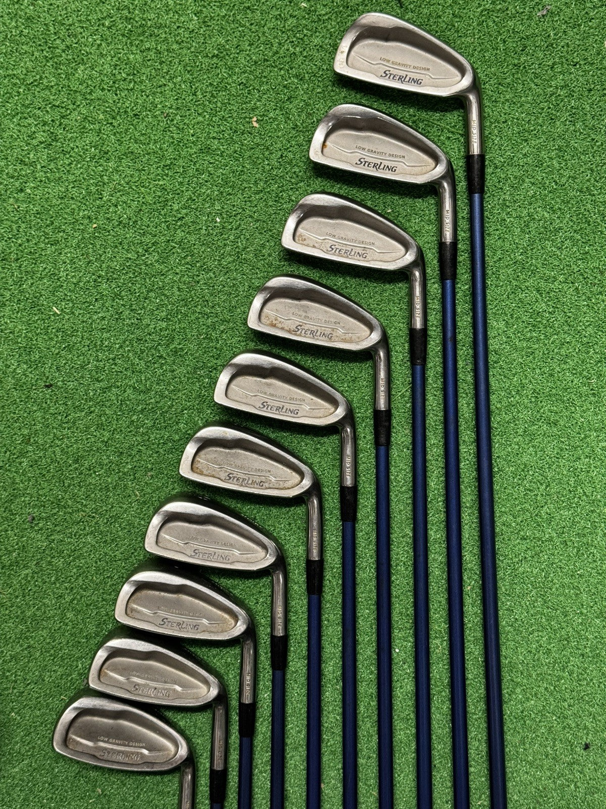 Mizuno Sterling Midsize Iron Set 3-Gw+Pw Ladies Flex Graphite Shafts
