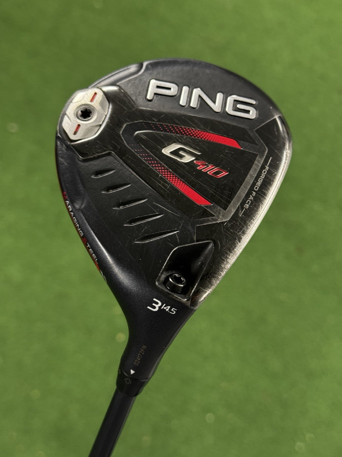 Ping G410 3 Wood 14.5 Degree Regular Flex Ping Alta CB Red 65 Shaft