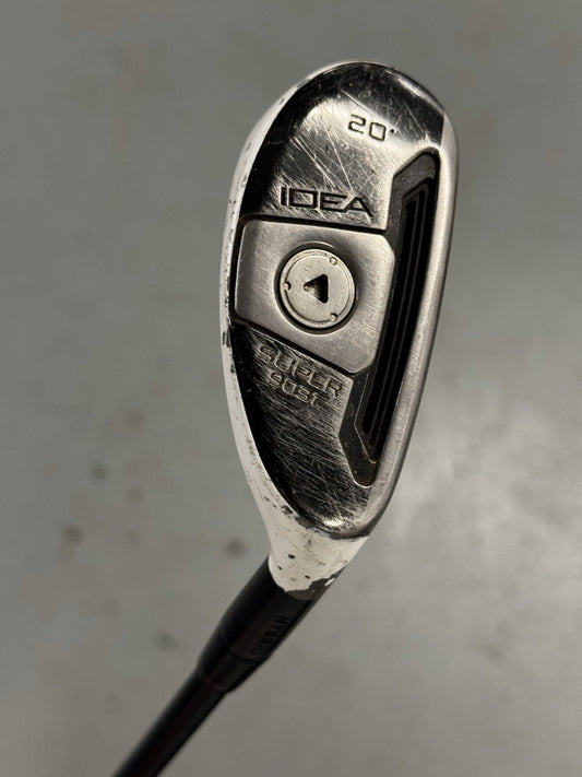 Adams Idea Super 9031 #4 Hybrid 20 Degree Stiff Flex Diamana D+ 82 HY