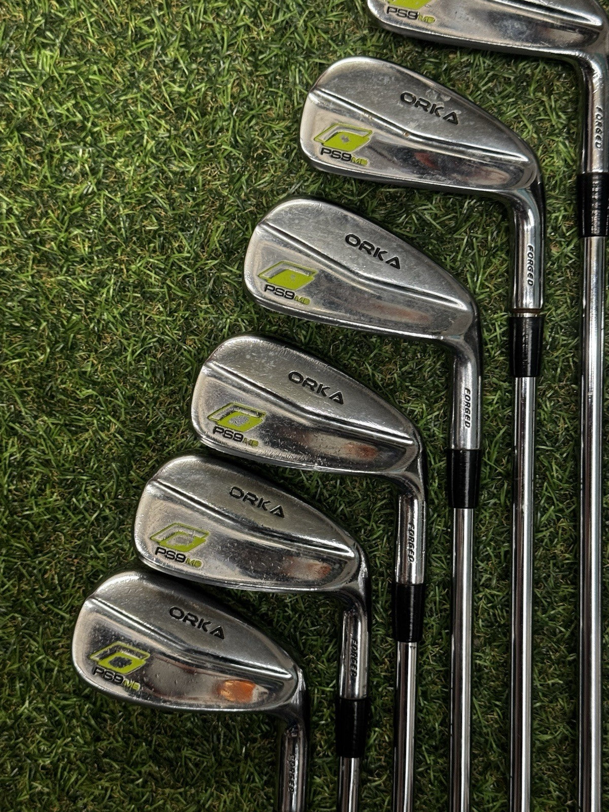 ORKA PS9 MB Forged Iron Set 4-PW Stiff Flex Shafts