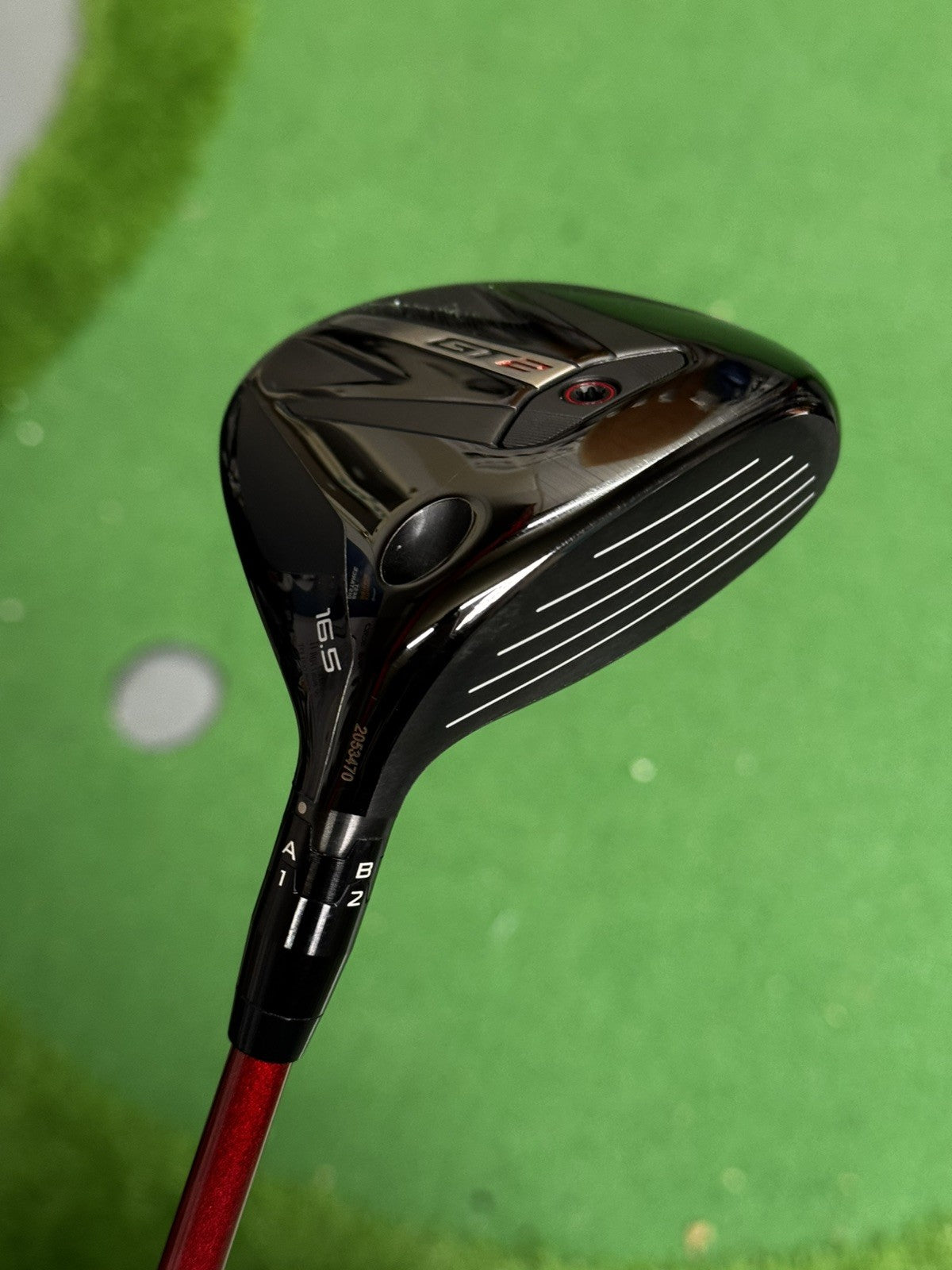Titleist GT2 3 Wood 16.5 Degree Regular Flex Denali Red 60 Shaft