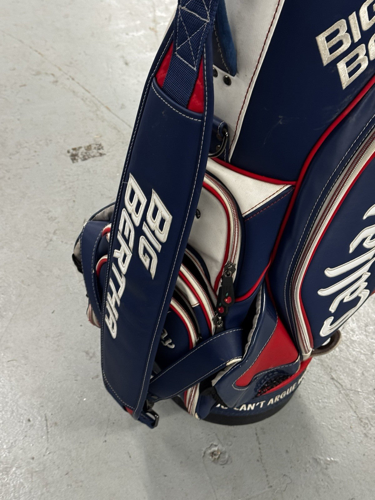 Callaway BIG BERTHA 14 Blue/Red Tour Staff Golf Bag