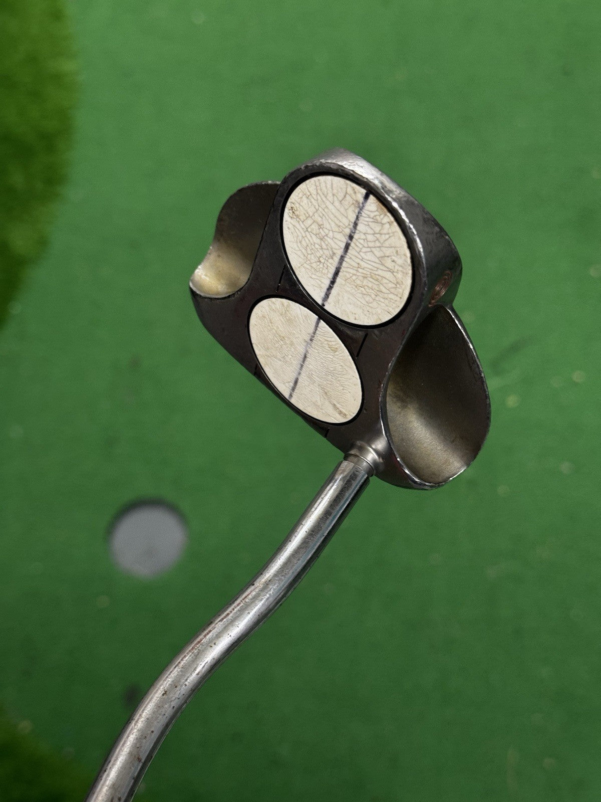 Odyssey White Steel 2 Ball Putter