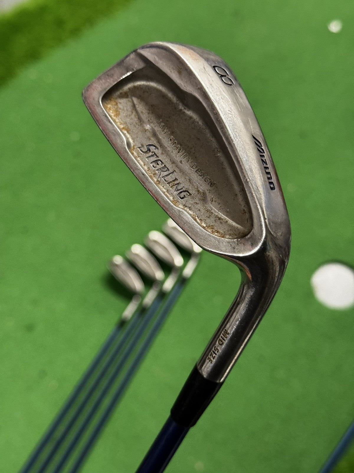 Mizuno Sterling Midsize Iron Set 3-Gw+Pw Ladies Flex Graphite Shafts