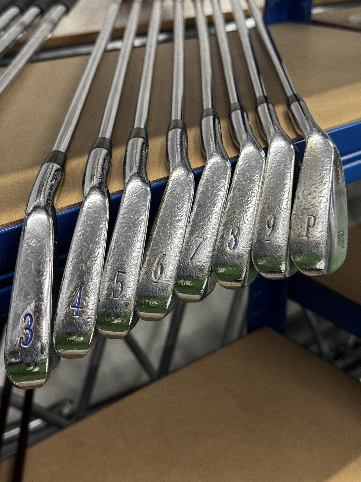 Mizuno MP-32 Iron Set 3-PW Stiff Flex Dynamic Gold S300 Shafts