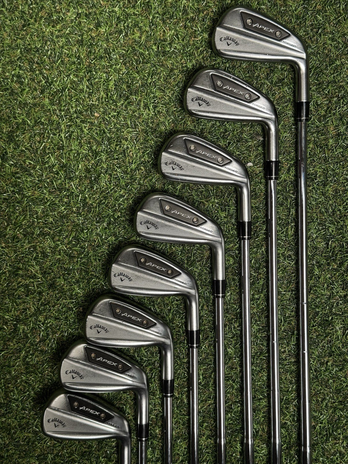 Callaway Apex AI200 Forged Iron Set 4-AW Dynamic Gold Stiff Flex S300 Shafts