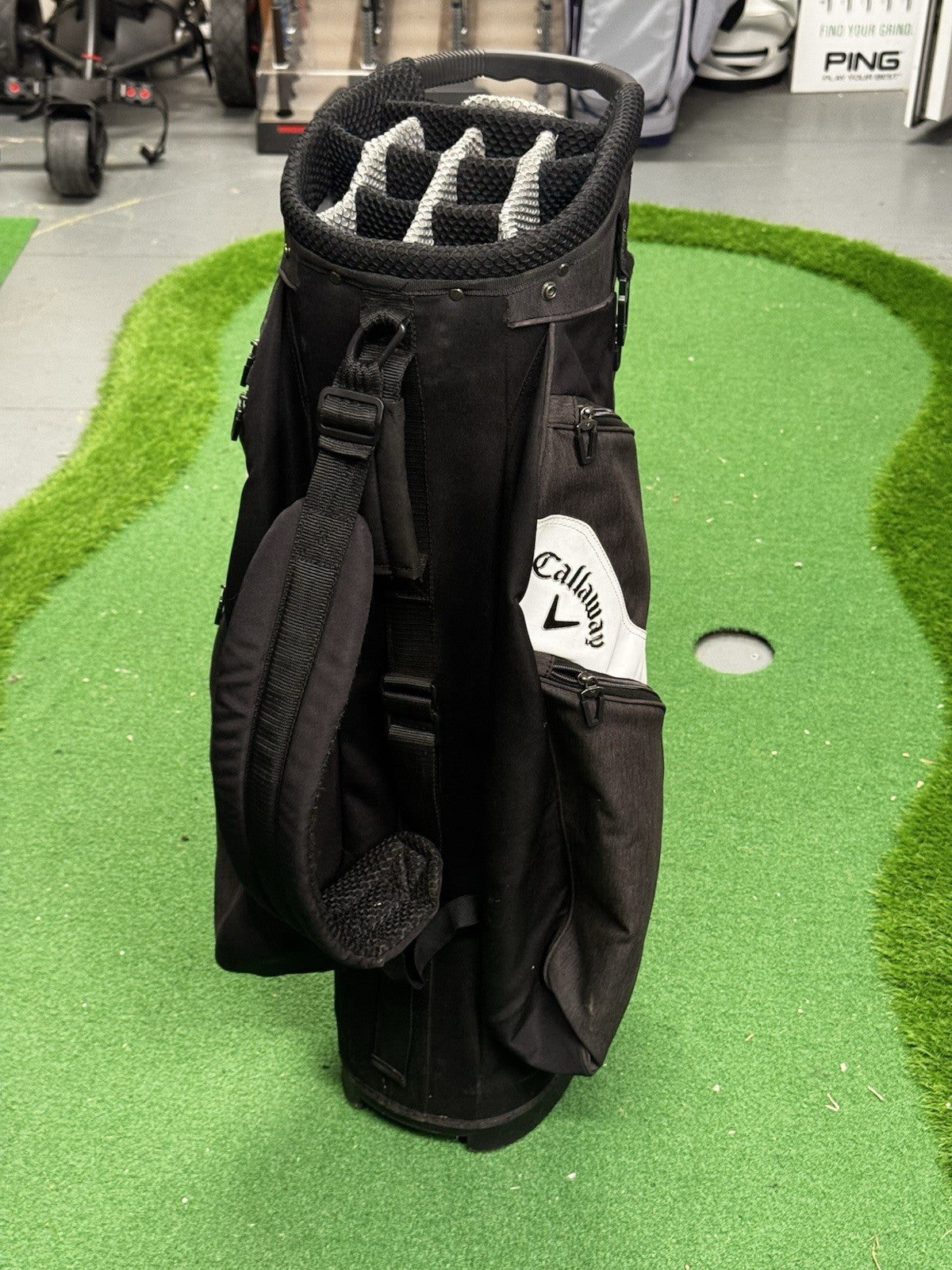 Callaway Golf Cart Bag Black/Grey/White