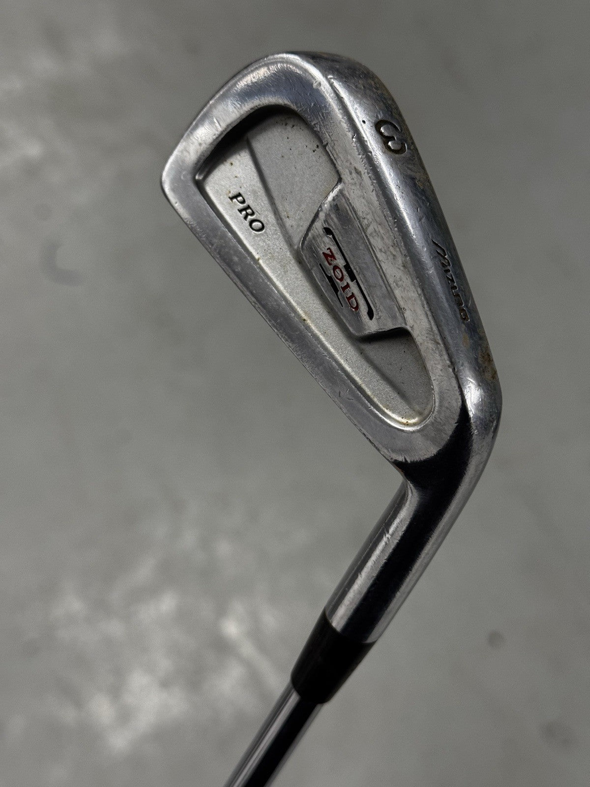 MIZUNO T Zoid Pro 3 IRON Stiff Steel Shaft