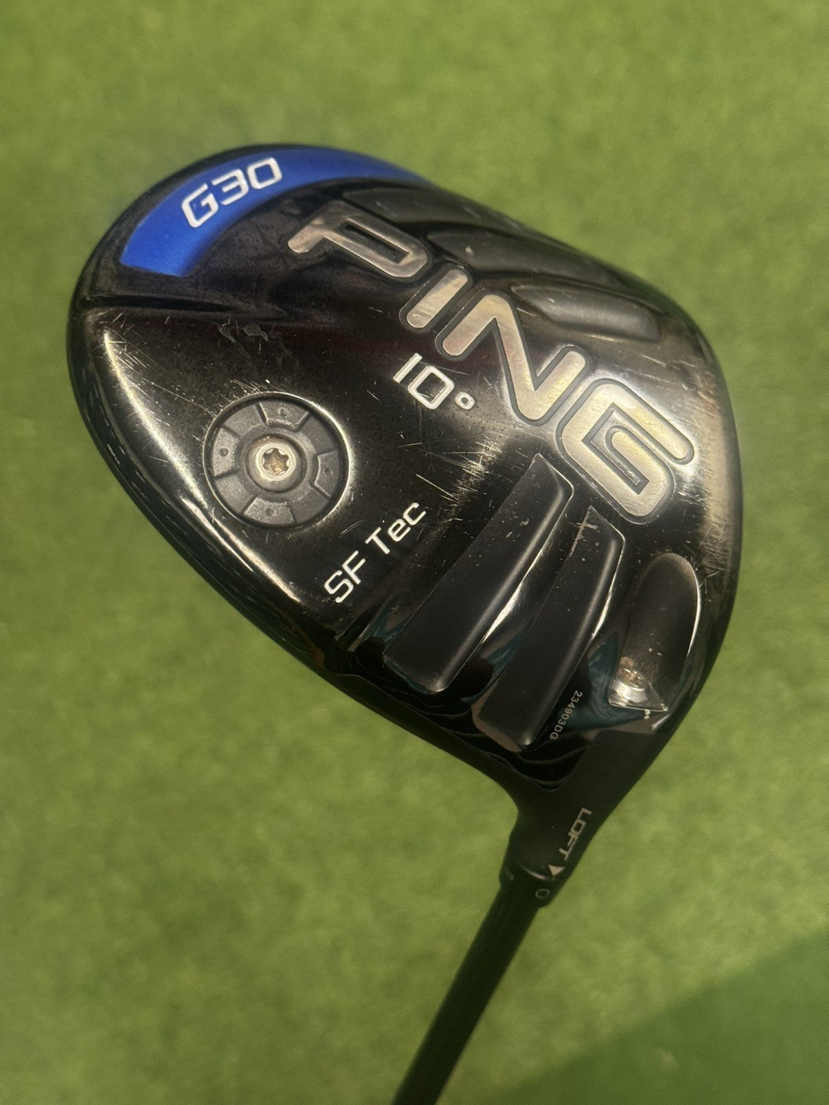 Ping G30 SF Tec Driver 10 Degree Stiff Flex Shaft