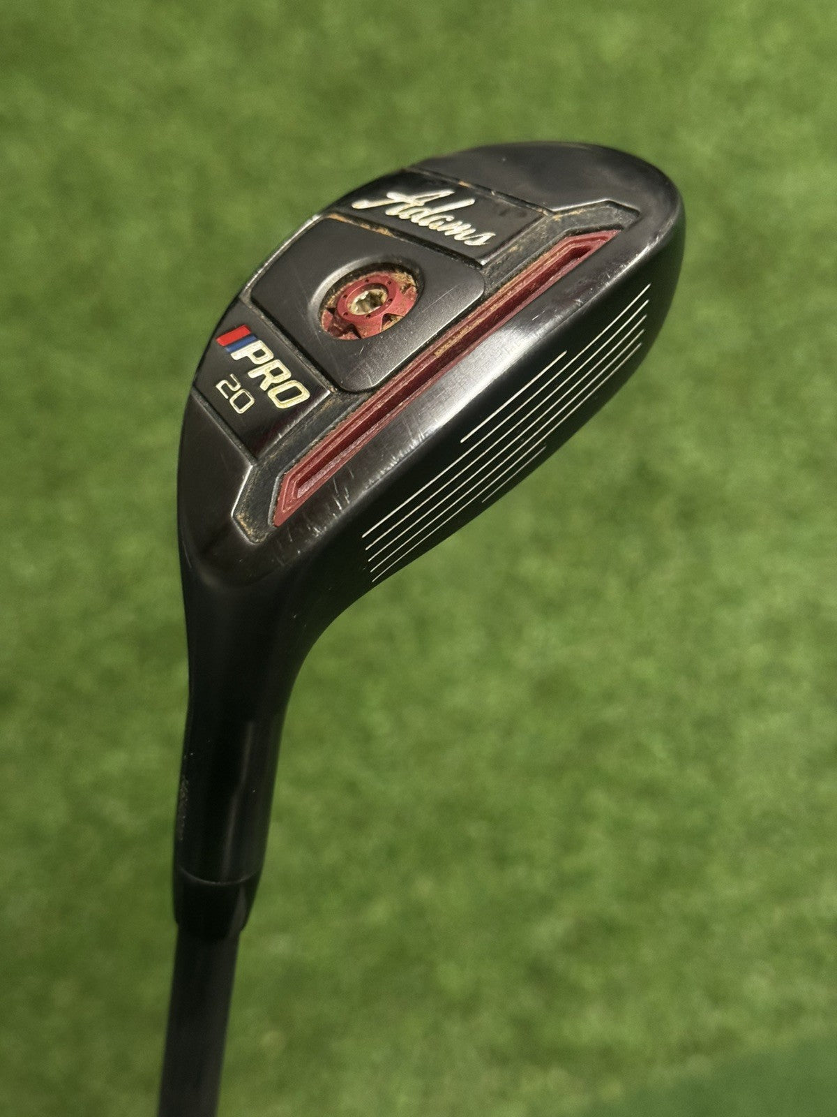 Adams Pro #4 Hybrid 20 Degree Stiff Flex Aldila Rogue Tour 75 Shaft