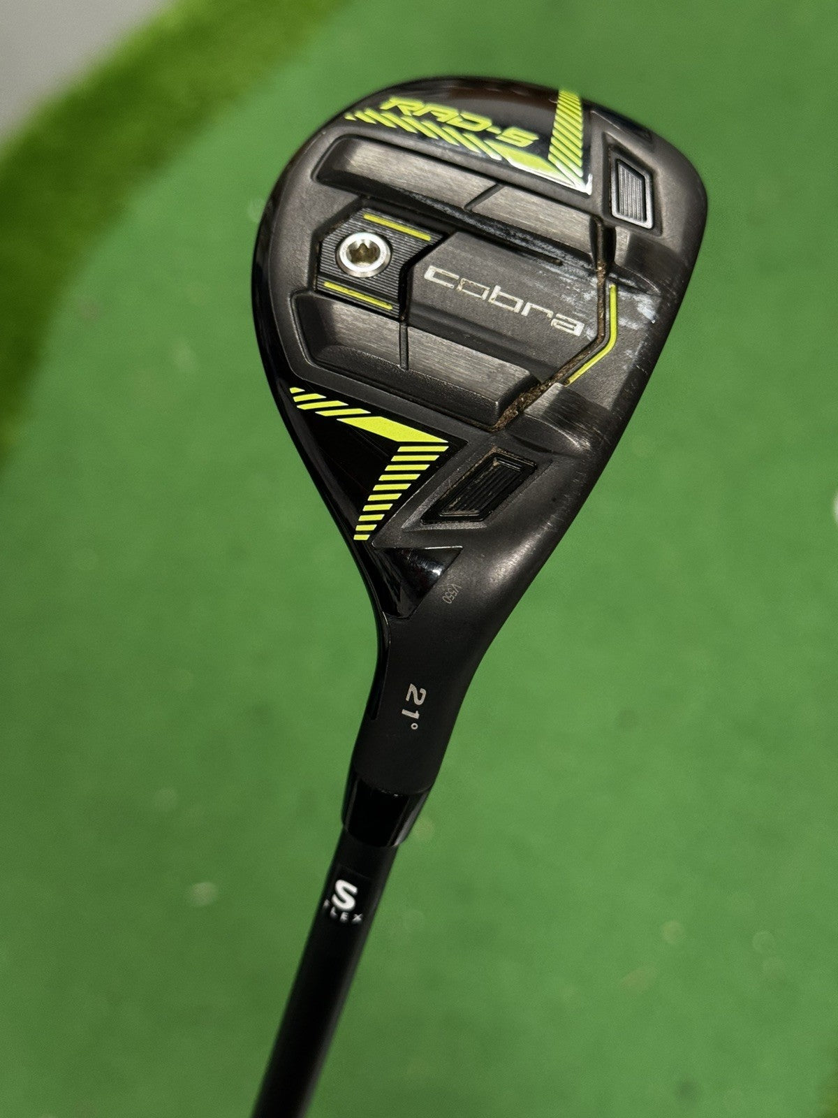 Cobra King Radspeed 4 Hybrid 21 Degree Stiff Flex KBS Graphite Shaft