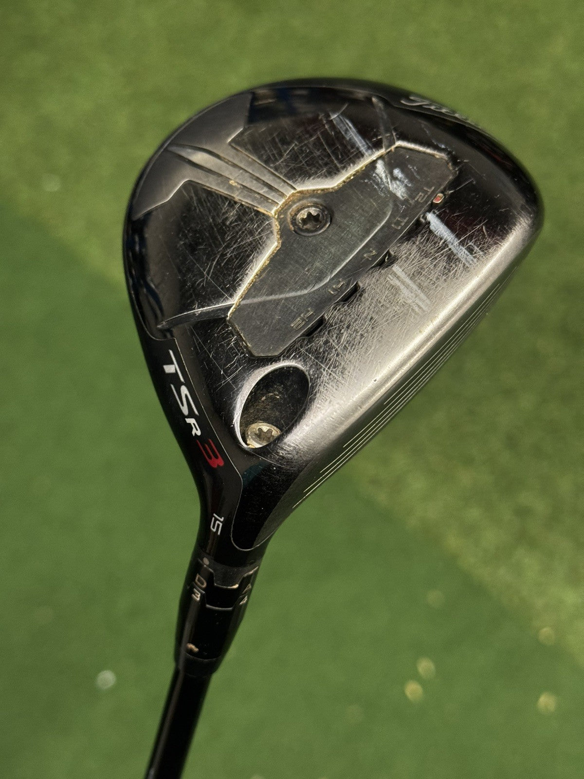 Titleist TSR3 3 Wood 15 Degree X Stiff Flex HZRDUS Shaft