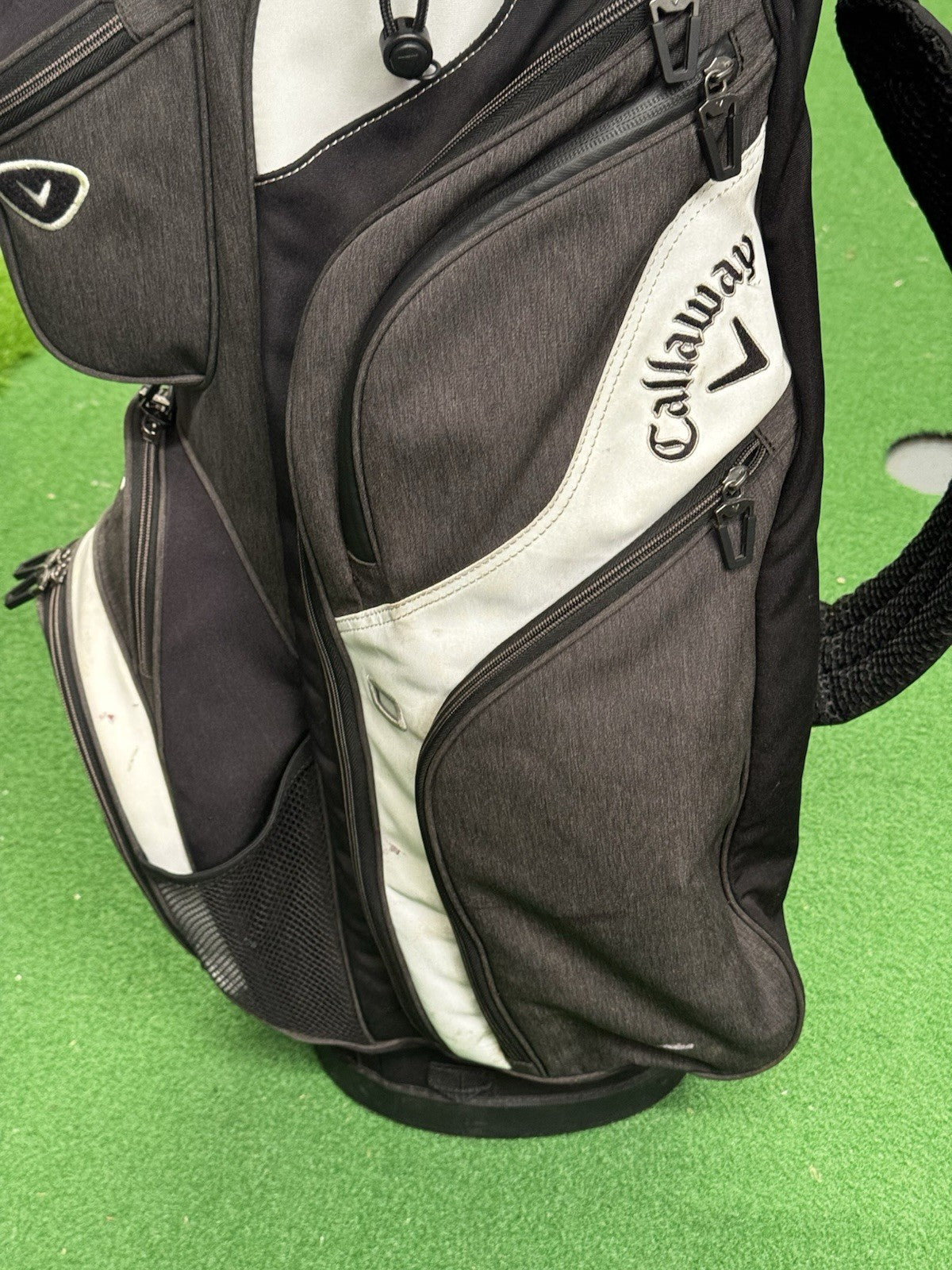 Callaway Golf Cart Bag Black/Grey/White