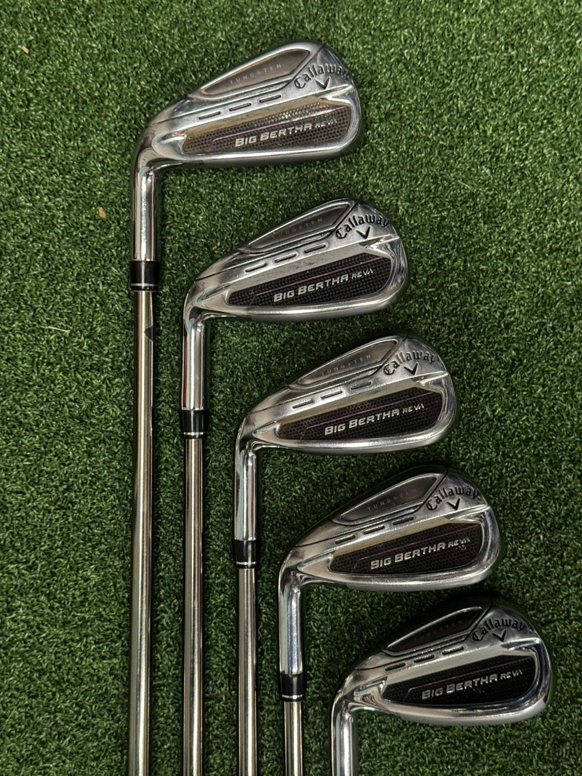 Callaway Ladies Left Hand Big Bertha Reva 2023 Iron Set 7-Sw Ladies Flex