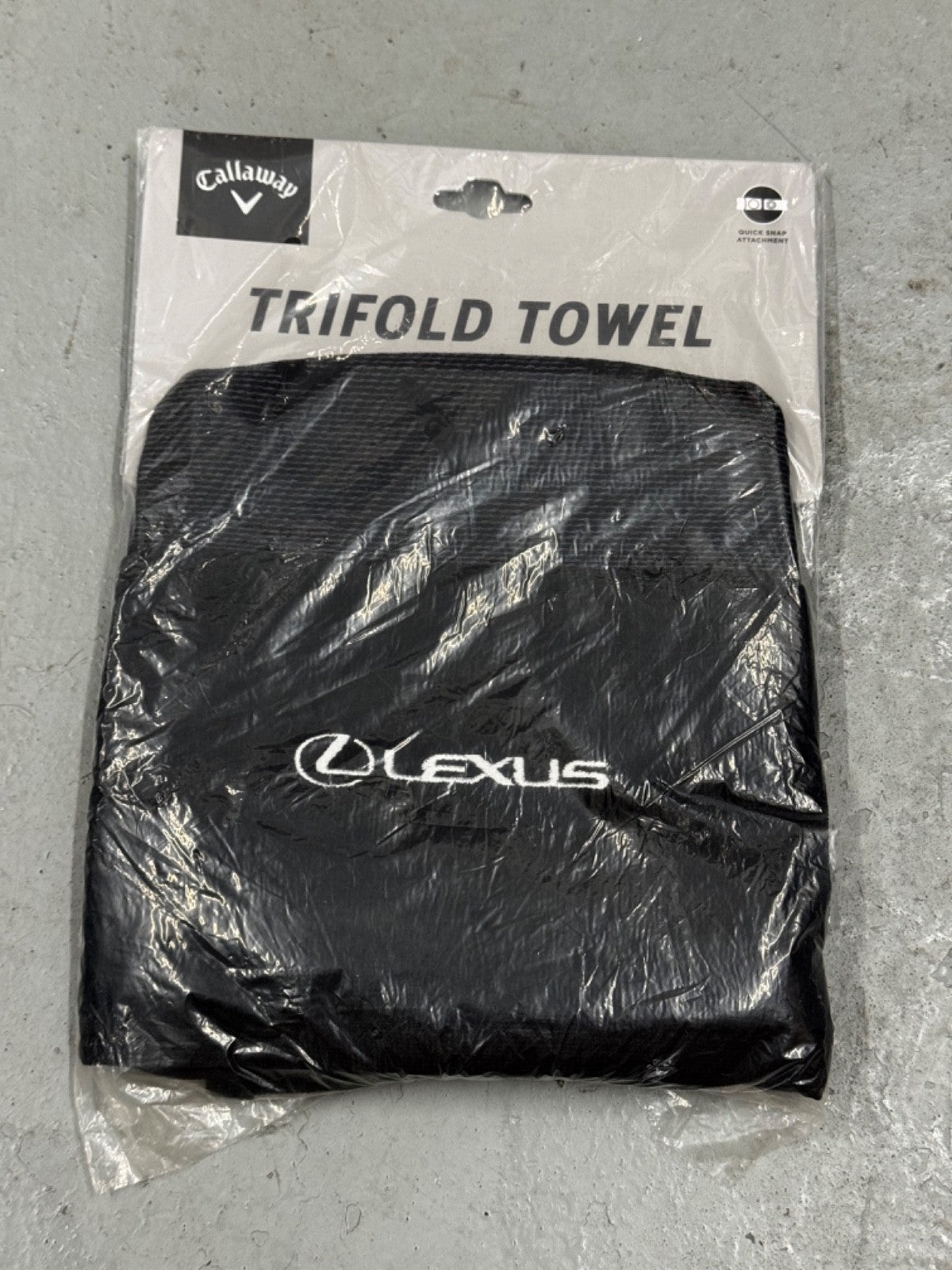 Callaway Golf Trifold Lexus Towel NEW