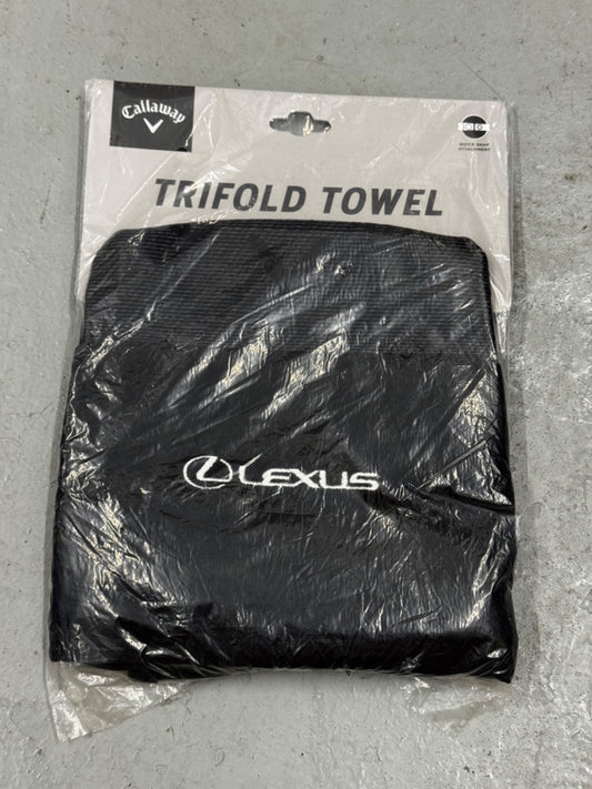 Callaway Golf Trifold Lexus Towel NEW