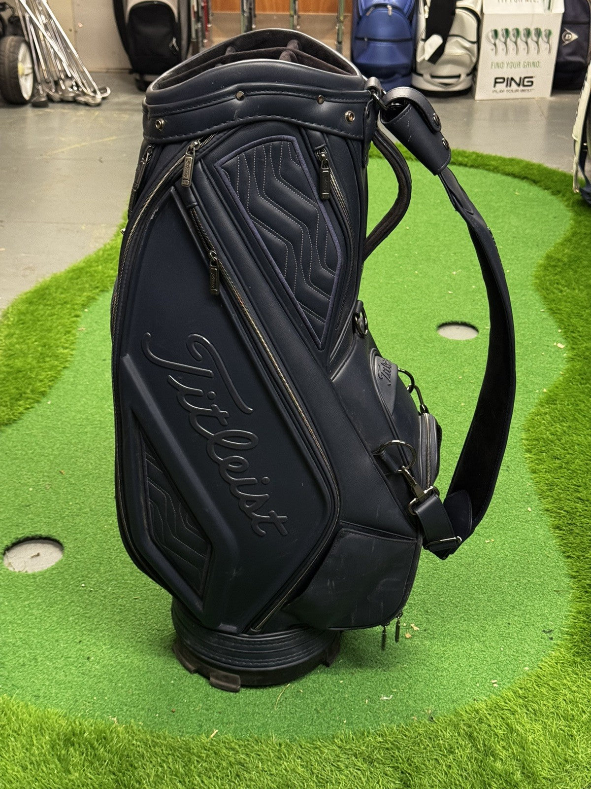 Titleist Albatross Tour Series Golf Bag Navy *RARE*
