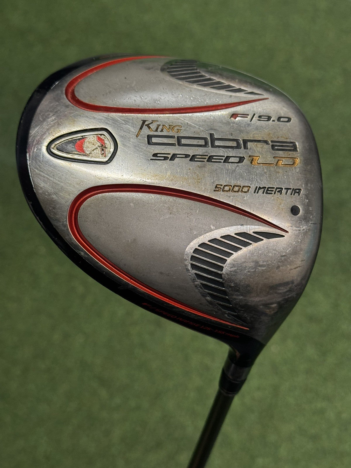 King Cobra Speed LD Driver 9 Degree Aldila Graphite Stiff Shaft