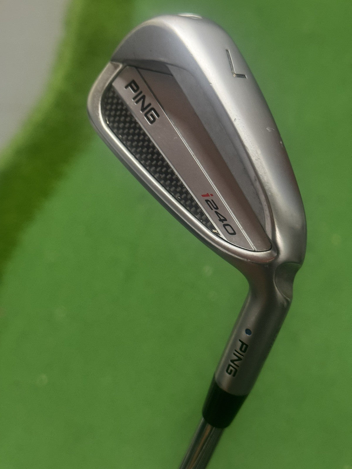Ping I240 7 Iron Blue Dot X Stiff Flex KBS Shaft