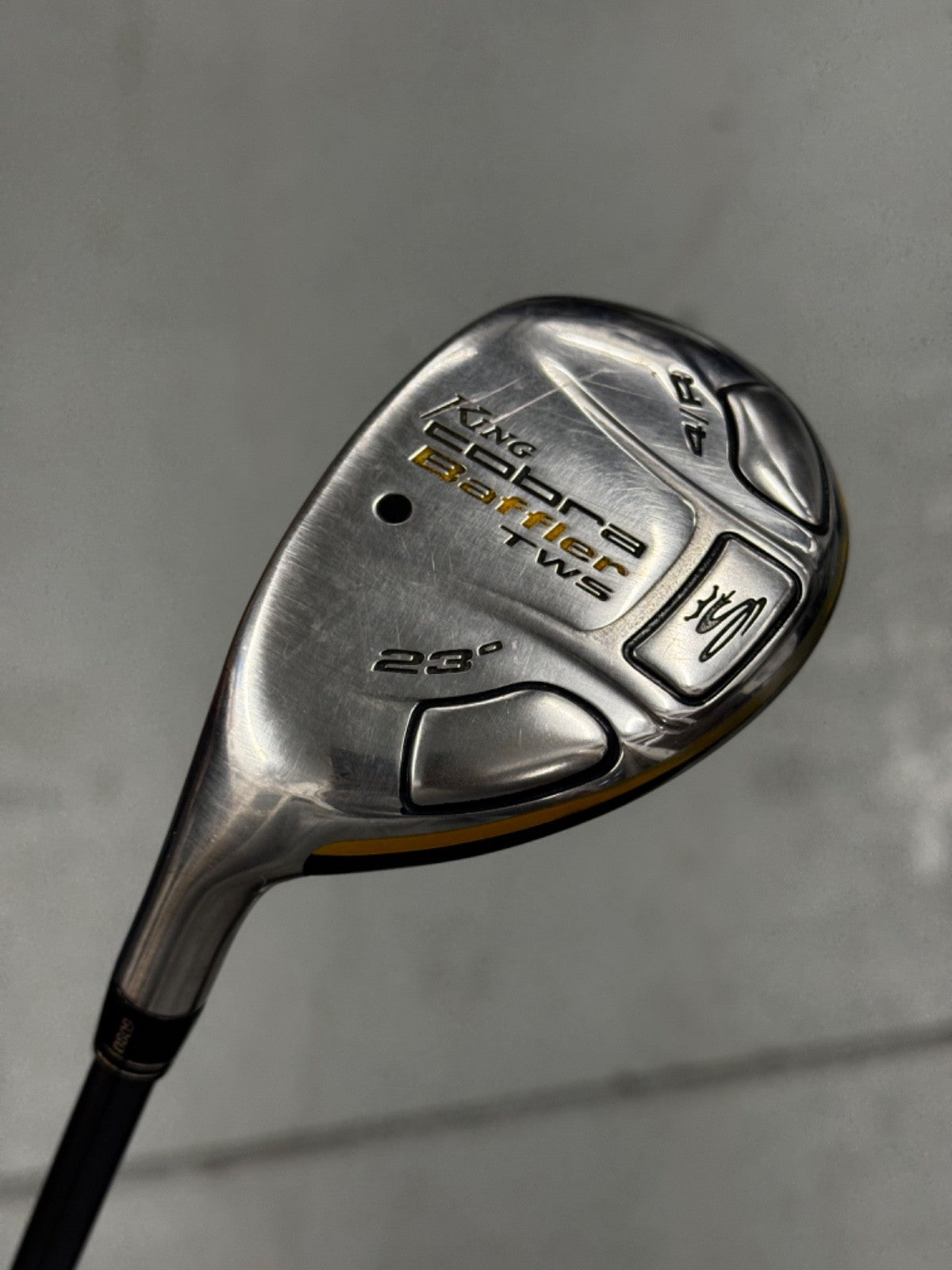 Left Hand Cobra King Baffler DWS 4 Hybrid 23 Degree Regular Flex Shaft *used*