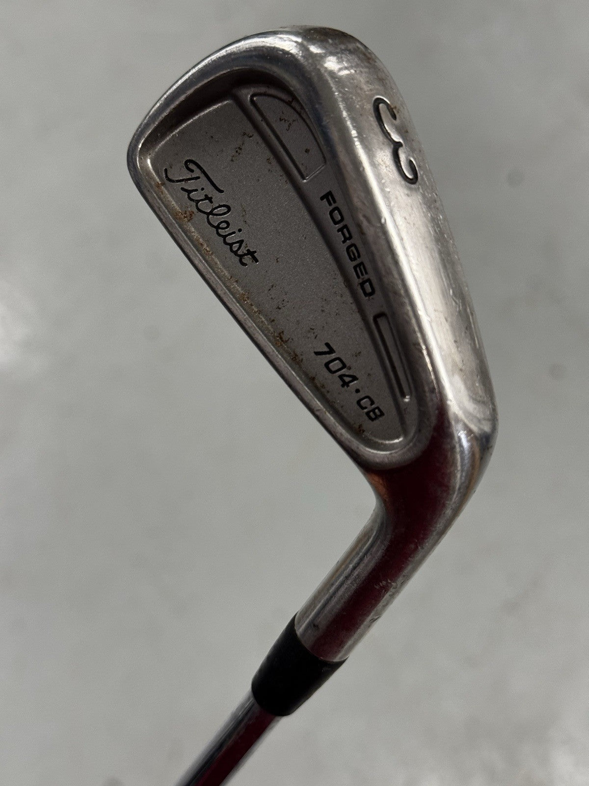 Titleist 704.CB #3 Iron Regular Flex Dynamic Gold R300 Shaft