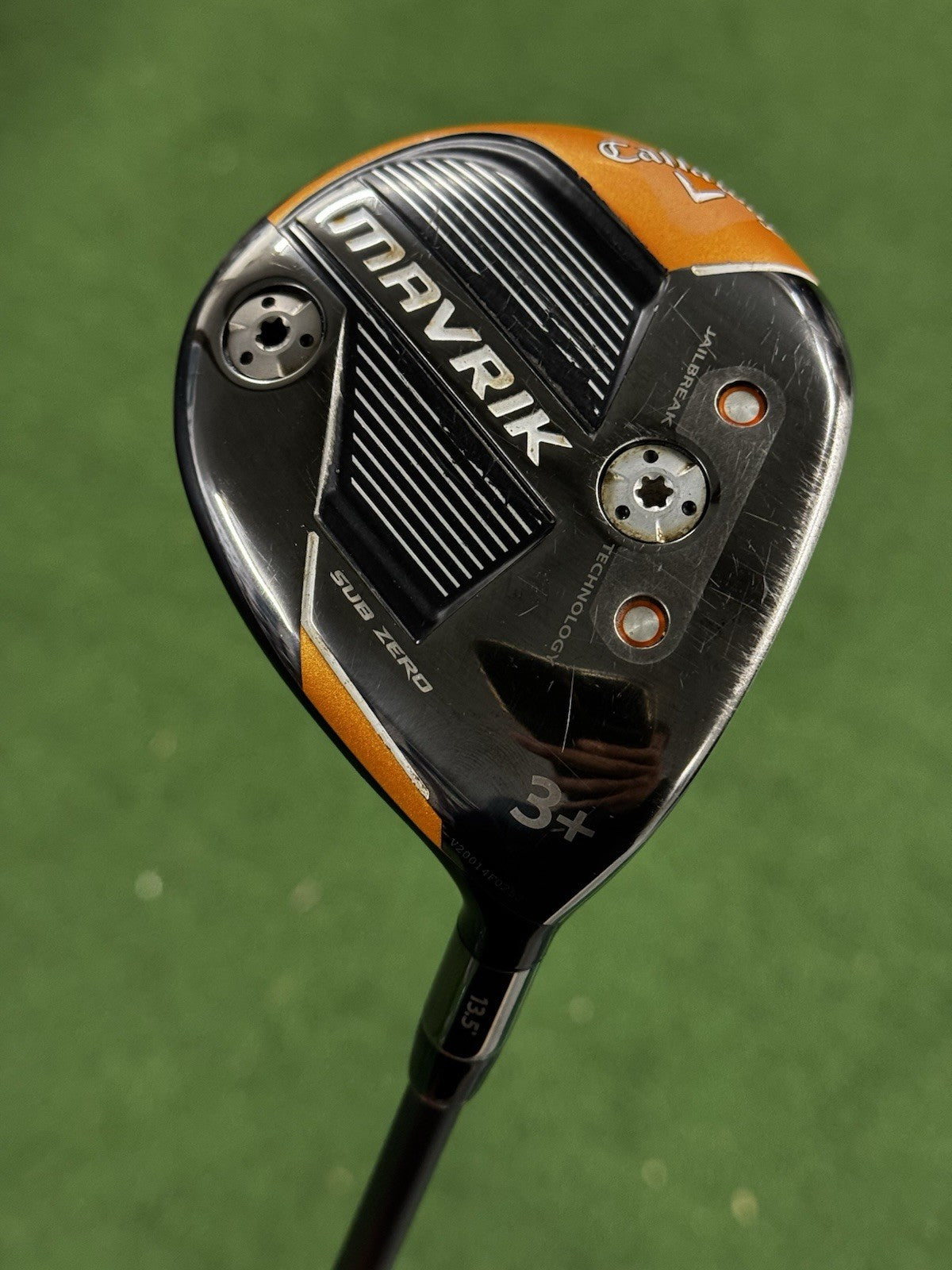 Callaway Mavrik Sub Zero #3+ Wood 13.5 Degree X Stiff Shaft