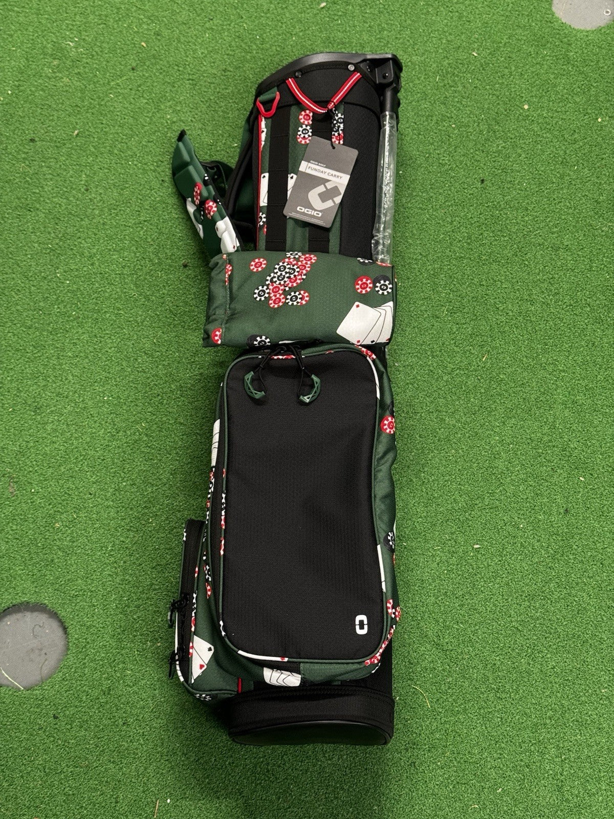 OGIO 2026 Funday Golf Pencil Bag - Poker Design *NEW*