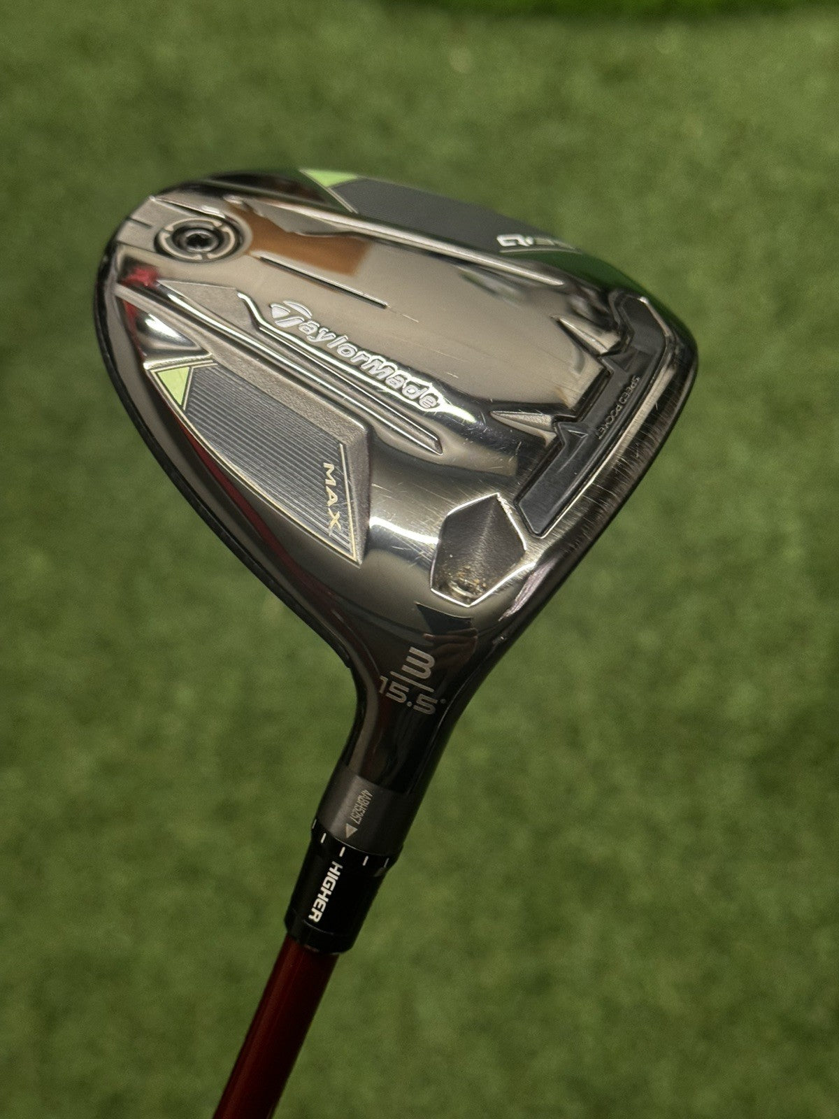 Taylormade Qi35 Max 3 Wood 15.5 Degree Regular Flex Shaft -1 inch 