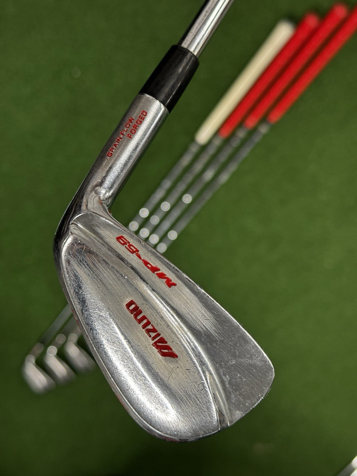 Mizuno MP 69 6-PW Forged Iron Set S300 Stiff Flex Shafts