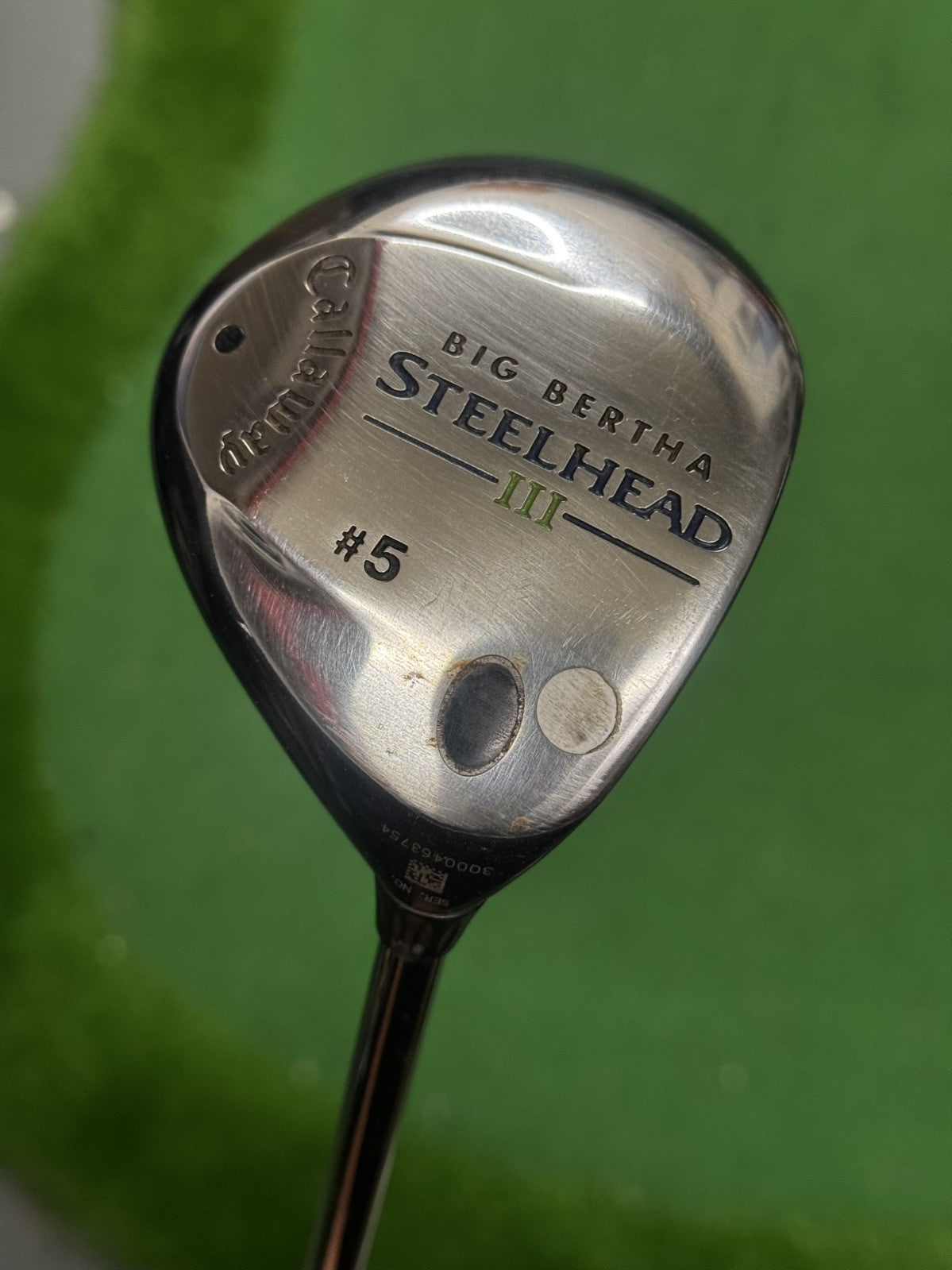 Callaway Big Bertha 111 5 Wood Steel Uniflex Shaft