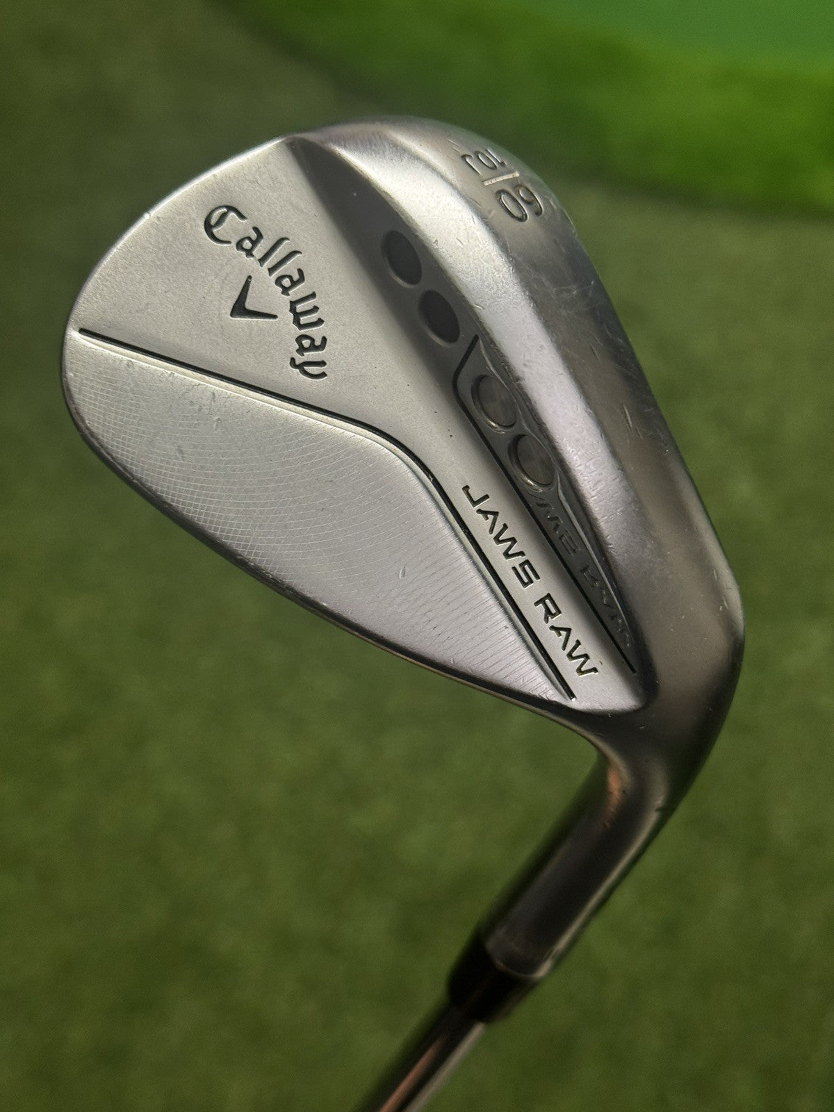 Callaway Jaws Raw Lob Wedge 60 Degree Stiff Flex Dynamic Gold S200 Shaft