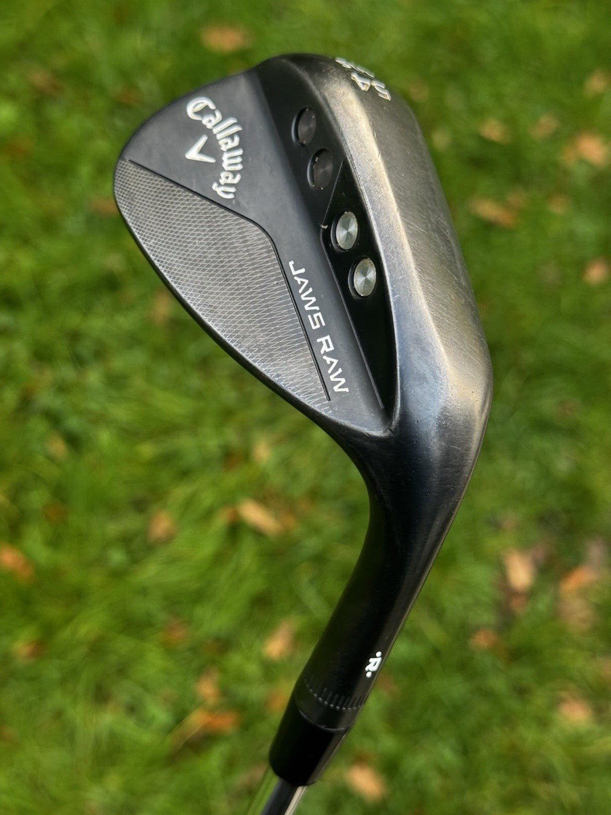 Callaway Jaws Raw Black Sand Wedge 54 Degree Wedge Flex