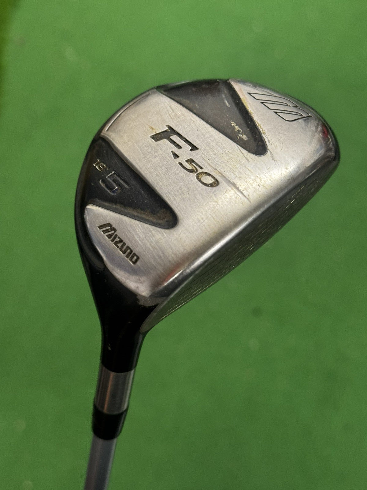 Mizuno F-50 5 Wood 18 Degree Lite Flex Mizuno Exsar FS2 Shaft