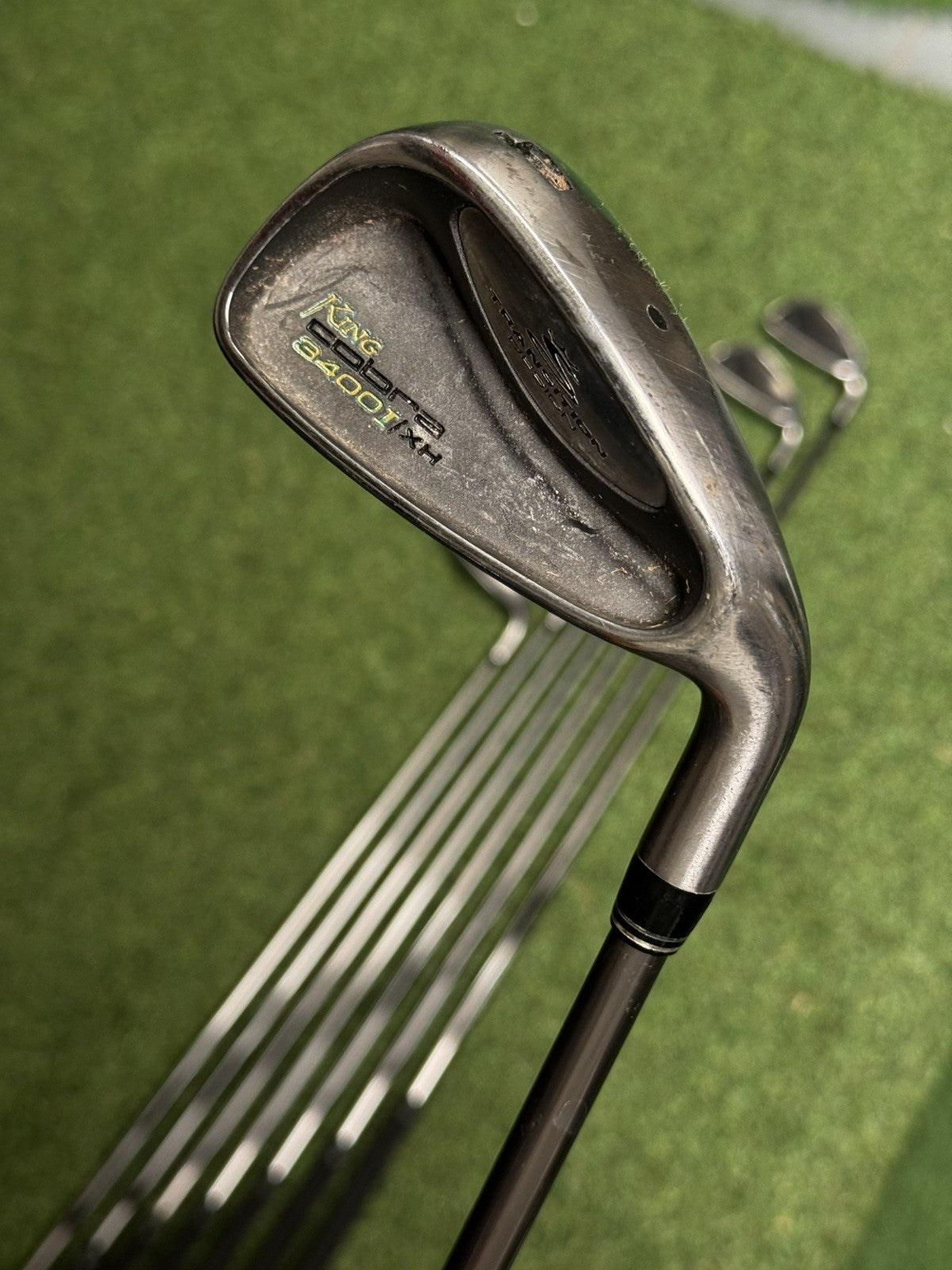 King Cobra 3400 I/XH Iron Set 3-SW Stiff Flex Graphite Design 55 Shafts