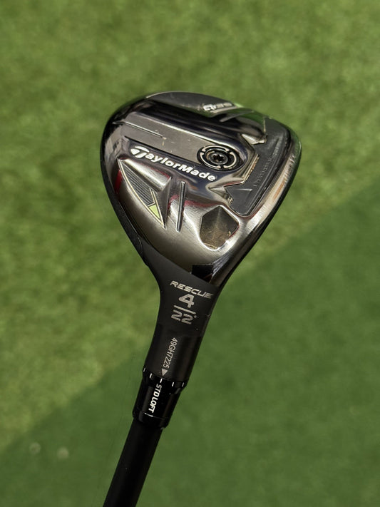 Taylormade Qi35 4 Hybrid 22 Degree Stiff Flex Fujikura Ventus Shaft